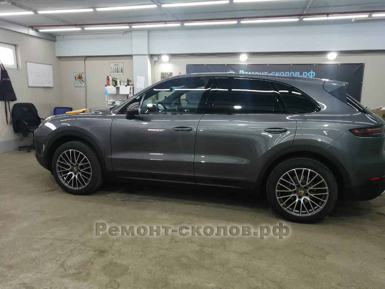 Porsche полировка и жидкое стекло