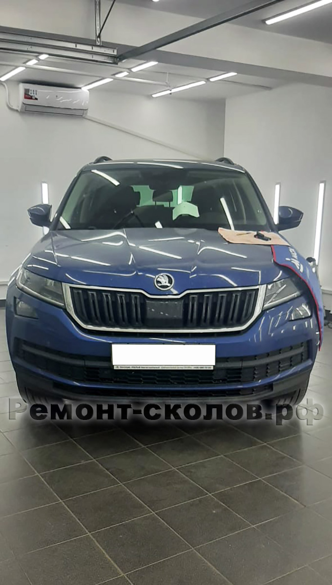 Skoda ремонт лобового стекла Крылатское