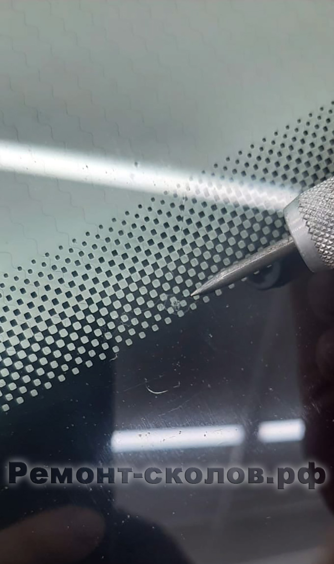 Volkswagen ремонт скола лобового стекла Крылатское