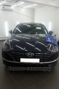 Hyundai ремонт лобового стекла Крылатское