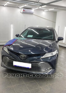 Toyota Camry ремонт лобового Москва
