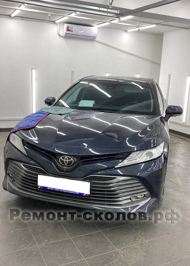 Toyota Camry ремонт лобового Москва